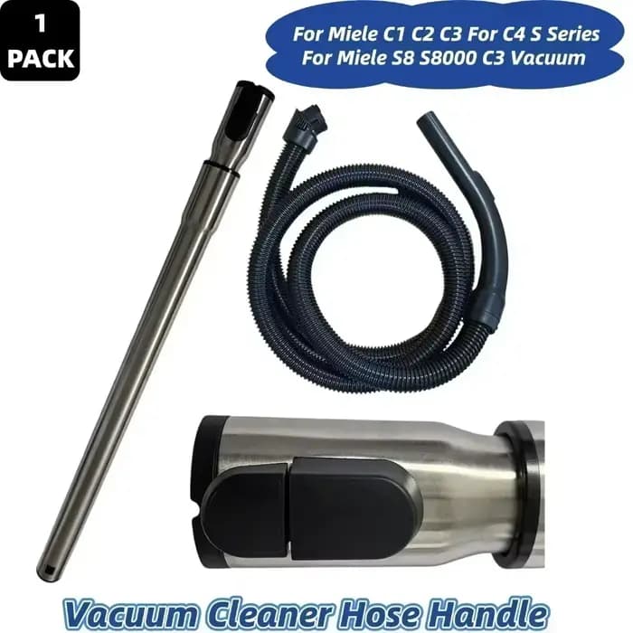 Poignée de tuyau d'aspirateur pour Miele C1 C2 C3 pour série C4 S pour Miele S8 S8000 C3 complète et