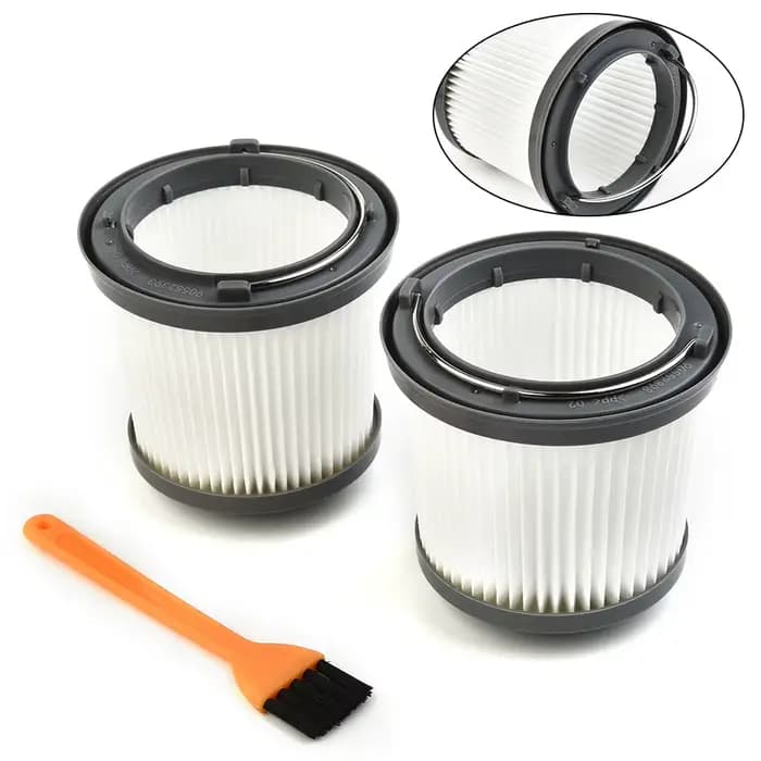 2x filtre d'aspirateur pour Black & Decker Dustbuster Pivot PD1820LF PV1210 nettoyeur lavable avec b