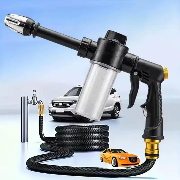 Obtenez une propreté impeccable avec une buse de jardin haute pression pour voitures et camping-cars