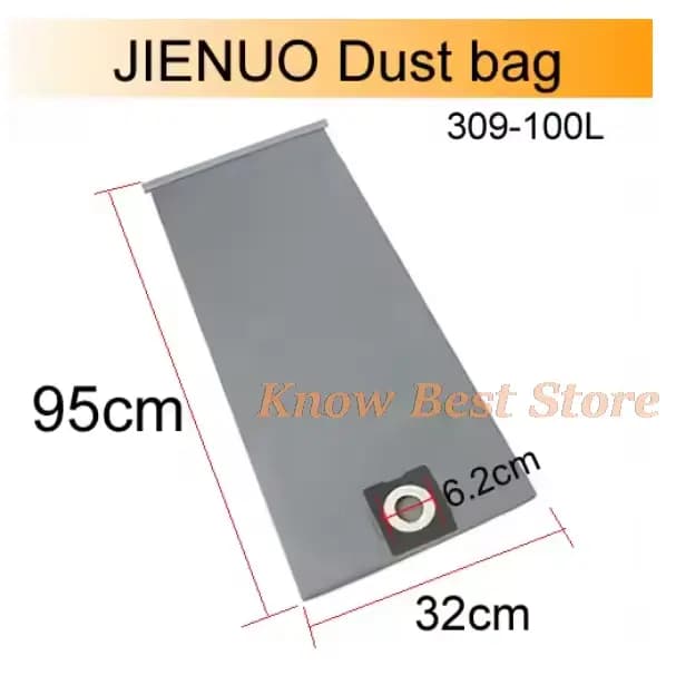 Sac de rechange / filtre pour aspirateur industriel JIENUO 20L/30L/70L/100L 501 – Pièces détachées