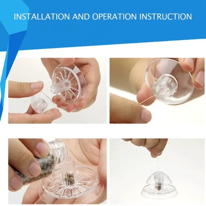 Dispositif de désherbage pour aquarium