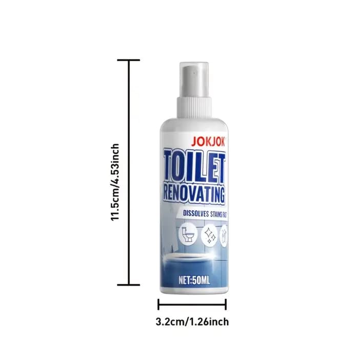 Nettoyant pour toilettes — Nettoyage en profondeur | Élimine les taches et le calcaire | Maintient