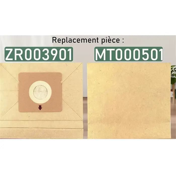 Sacs d'aspirateur précis pour Rowenta ZR003901