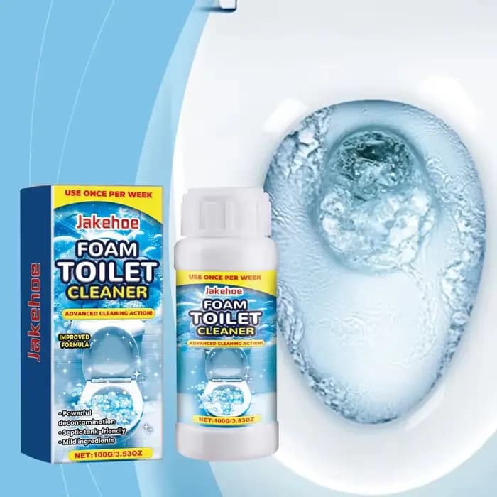 Nettoyant pour toilettes en mousse