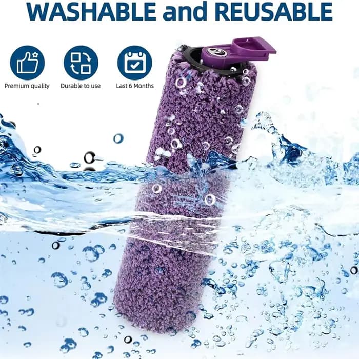 A89Z rouleau de brosse de remplacement de vadrouille 3 en 1 pour capteur de vapeur pour Shark SD200 SD201 SD201C SD201Q