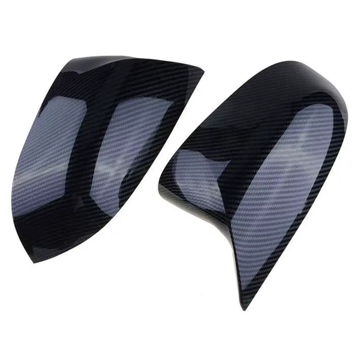 Couvercle de rétroviseur latéral de porte ABS, 2 pièces, pour BMW X3 G01 X4 G02 X5 G05 X6 G06 X G07 2018 – 2021, accessoires de style de voiture