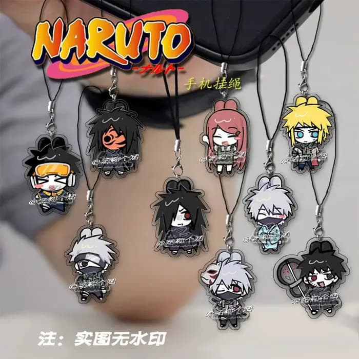 NARUTO – lanière de téléphone portable Uzumaki Naruto, pendentif exquis, accessoires Premium, Collection de cadeaux pour amis, jouets pour enfants, périphériques