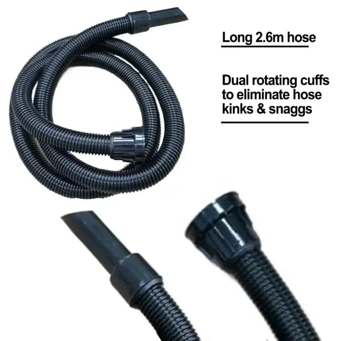 Tuyau long de 2.6m pour aspirateur numérique compatible avec les modèles NRV200