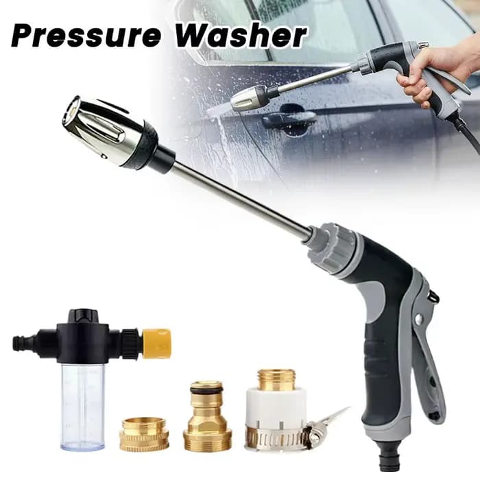 Pistolet d'arrosage haute pression T8 avec longue poignée