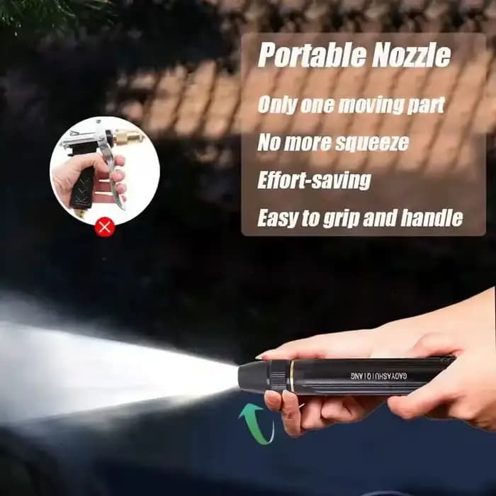 Pistolet de Pulvérisation d'Eau à Haute Pression