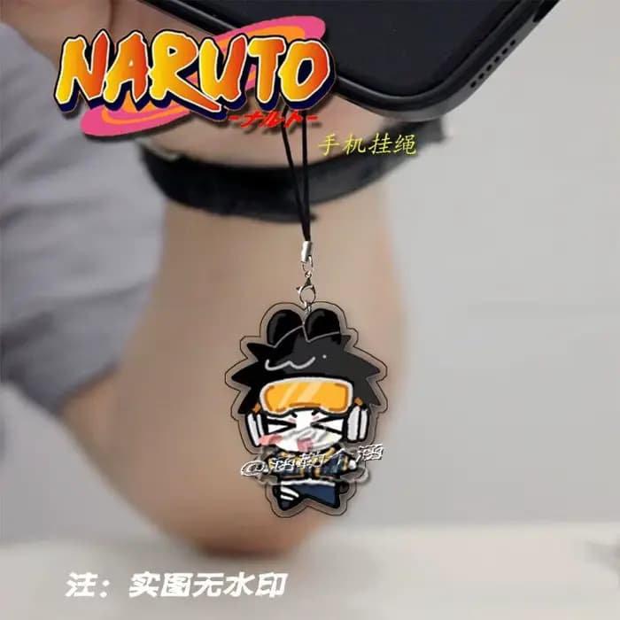 NARUTO – lanière de téléphone portable Uzumaki Naruto, pendentif exquis, accessoires Premium, Collection de cadeaux pour amis, jouets pour enfants, périphériques