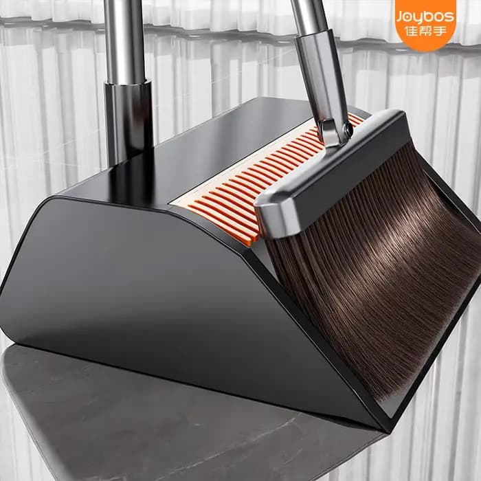 JOYBOS 30cm balai pelle à poussière ensemble 180 rotation balayage brosse de sol pour bureau à domicile salon