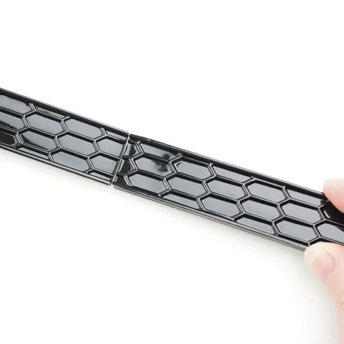 Accessoires de voiture noirs pour VW Tiguan r-line 2017 2018 2019 2020 2021 2022 2023, garniture de couvercle de phare antibrouillard pour pare-chocs arrière extérieur