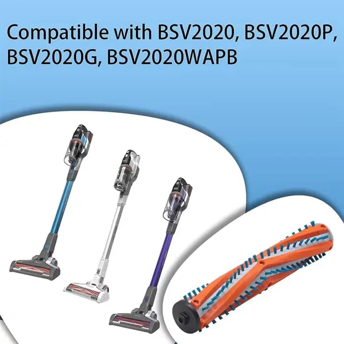 1 paquet de rouleau de brosse pour aspirateur balai sans fil Black + Decker BSV2020