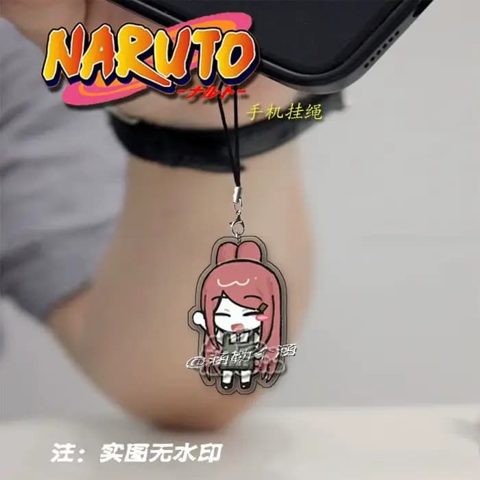 NARUTO – lanière de téléphone portable Uzumaki Naruto, pendentif exquis, accessoires Premium, Collection de cadeaux pour amis, jouets pour enfants, périphériques