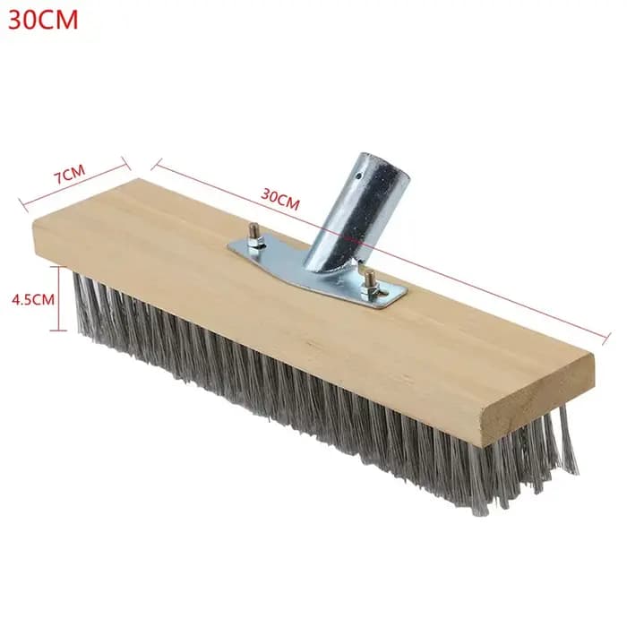 Balai en fil d'acier inoxydable