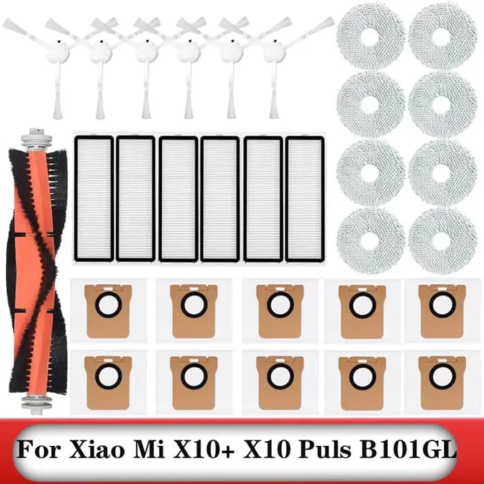Pièces de rechange pour aspirateur Robot Xiaomi X10 + X10 Plus B101GL