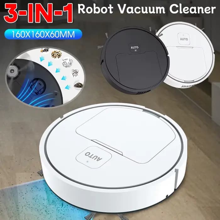 Aspirateur Robot de balayage intelligent 3 en 1