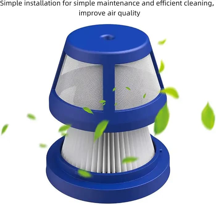 Filtre HEPA de rechange lavable et réutilisable pour aspirateur
