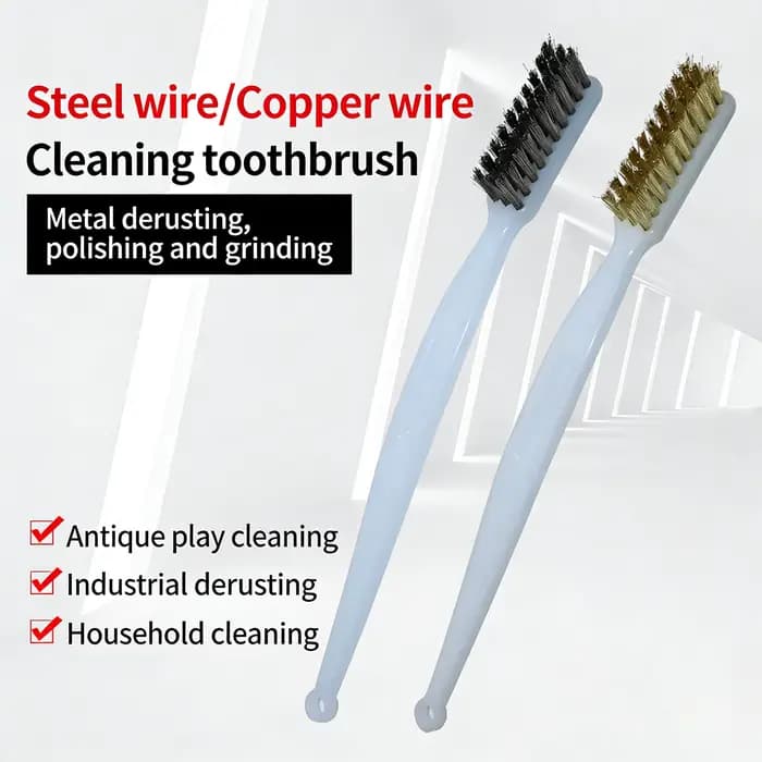 Brosses de nettoyage et de polissage pour l'élimination de la rouille