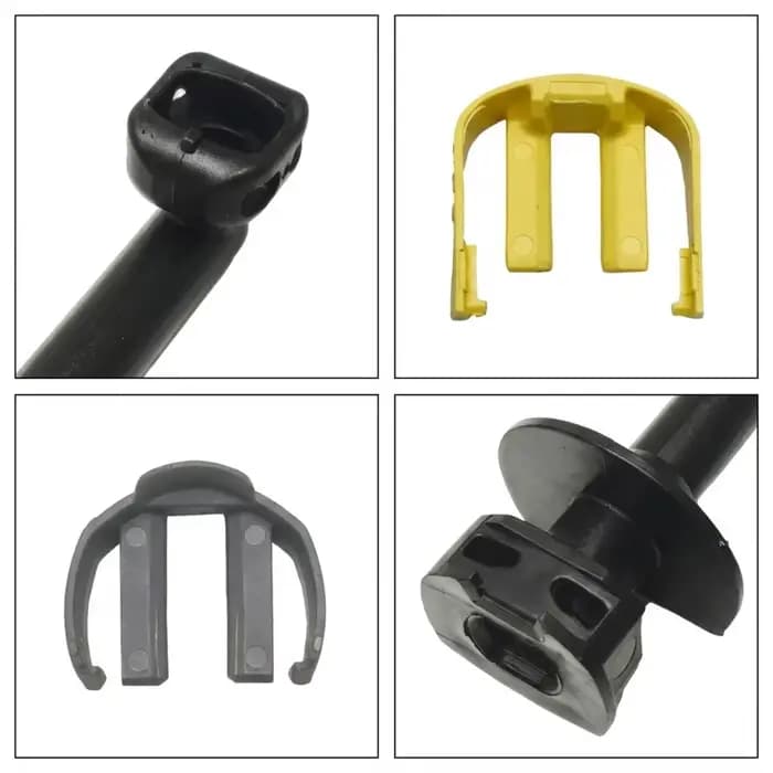 Tuyau d'angle pour nettoyeur haute pression avec collier de serrage pour Karcher K1 K2 K3
