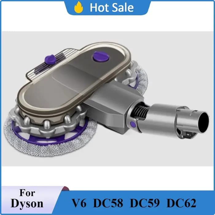 Dyson V6/DC58/DC59/DC62 Accessoire pour vadrouille électrique 2 en 1 - Tête