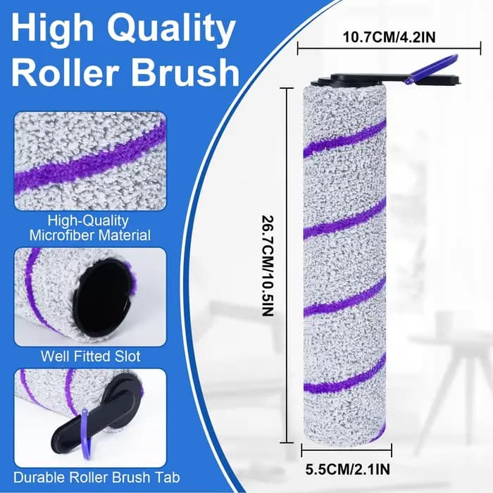 Brosse rotative et filtre HEPA compatibles avec les aspirateurs sans fil Rowenta X-Clean 10 et NARWAL S20 Pro - Pièces de rechange