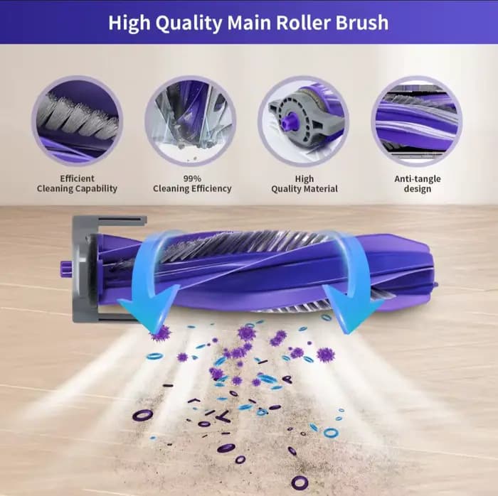 Narwal Freo Z10 Ultra YJCC025 Robot aspirateur pièces de rechange brosses latérales principales tissus de vadrouille filtres HEPA sacs à poussière accessoires