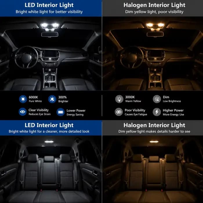 Pour Dacia Jogger 2021-2024 2022 2023 2024 Premium LED lumineuse intérieur dôme carte coffre lumière Kit voiture lampes LED Canbus pas d'erreur