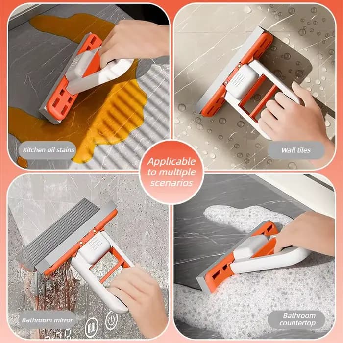 Mini serpillière multifonctionnelle | Serpillère rétractable humide/sèche pour cuisine