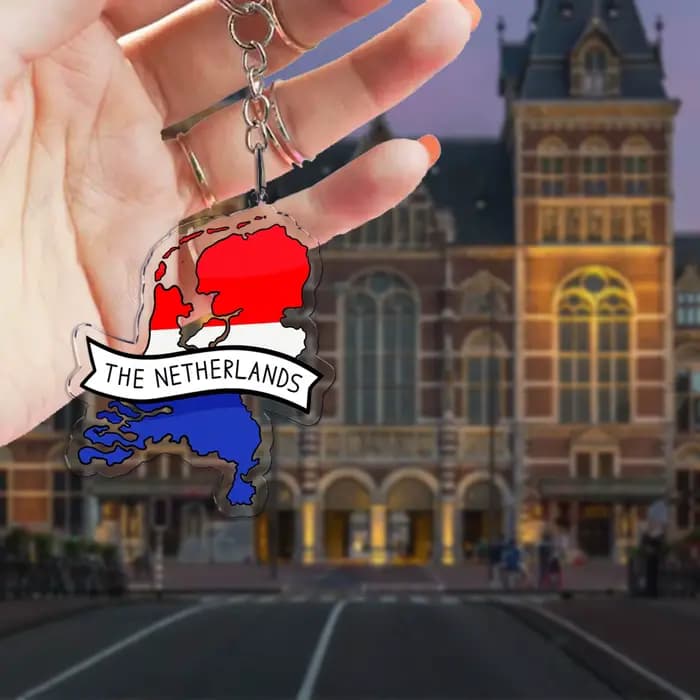 France ecosse pays cartes avec nom acrylique porte-clés porte-clés pour accessoires sac pendentif porte-clés anneau bijoux ami cadeaux
