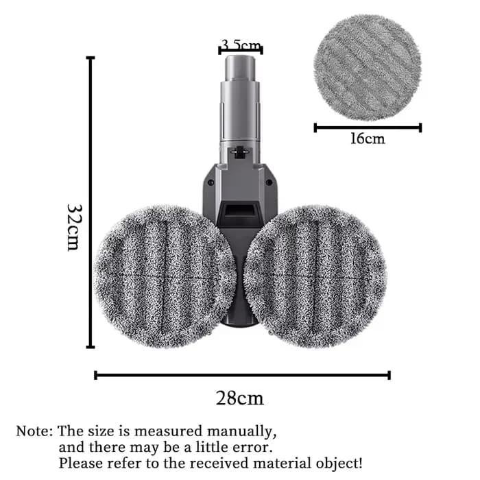 Pour Dyson V6 V7 V8 V10 V11 V15 aspirateur vadrouille fixation avec réservoir d'eau amovible électrique tête de