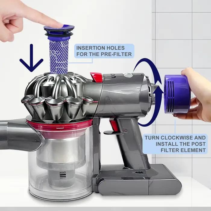 Pièces de rechange pour aspirateur Robot Dyson V7 V8 SV10 SV11