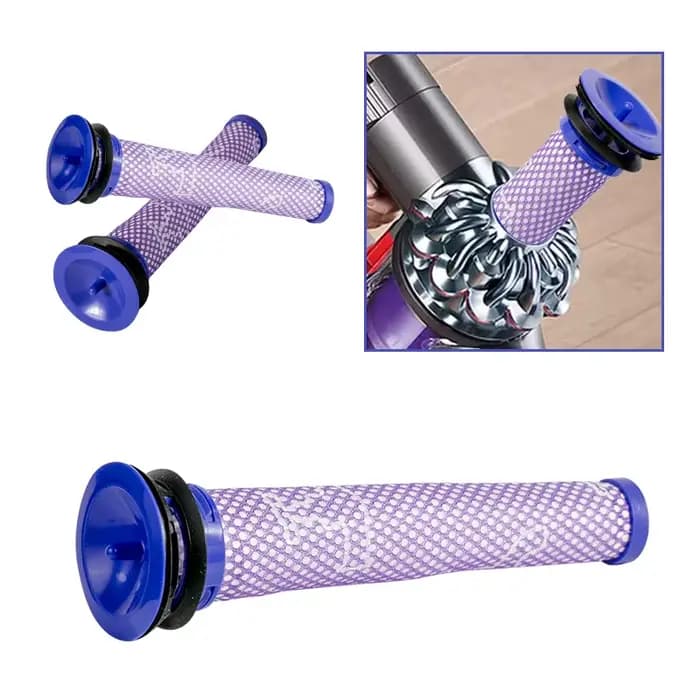 Kit de pré-filtre + post-filtre HEPA pour aspirateur Dyson V7 V8