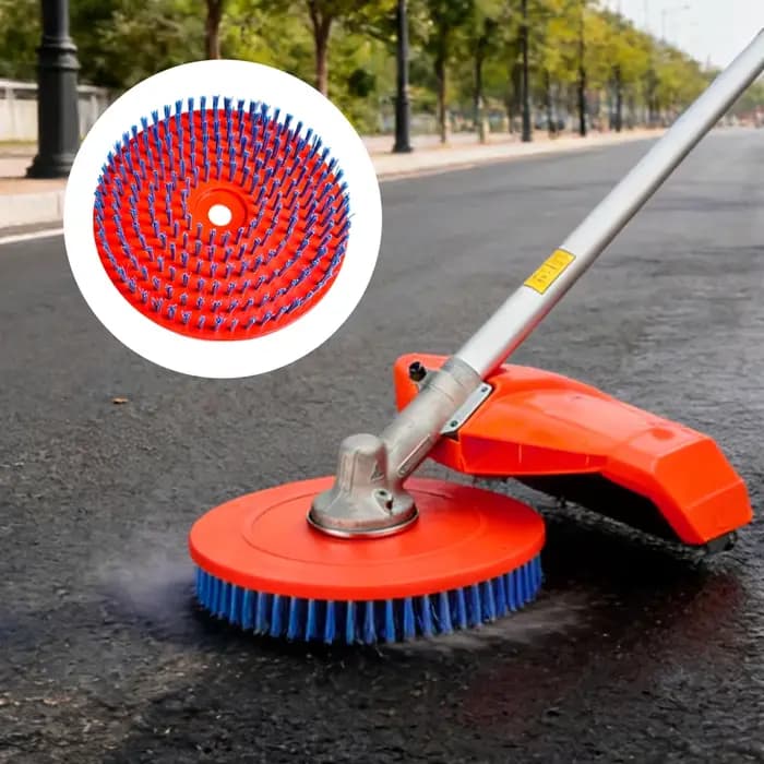 Brosse de nettoyage pour tondeuse à gazon de 25 cm