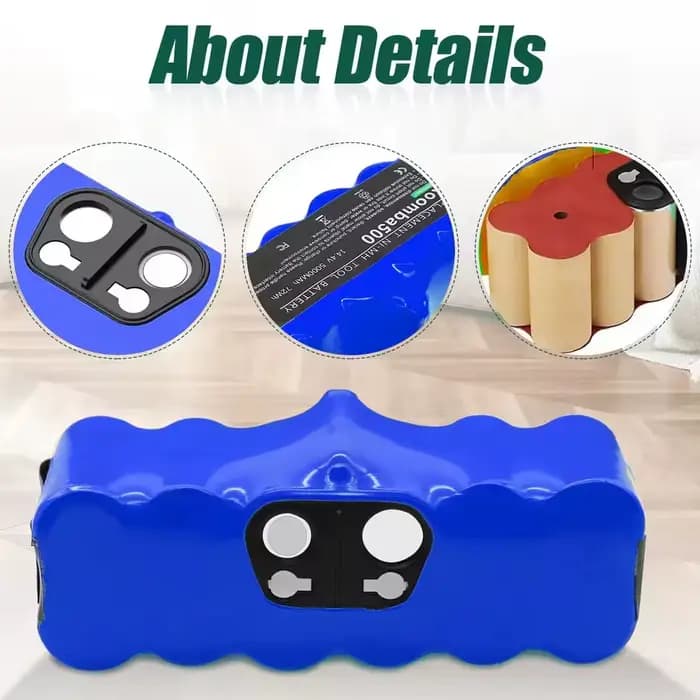 Batterie pour aspirateur robot IRobot Roomba 520 521 530 555 650 675 676 760 780 790 865 870 880 886