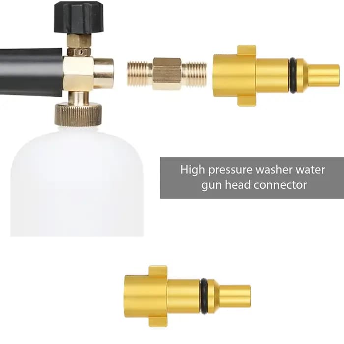 Adaptateur de baïonnette pour pistolet nettoyeur haute pression