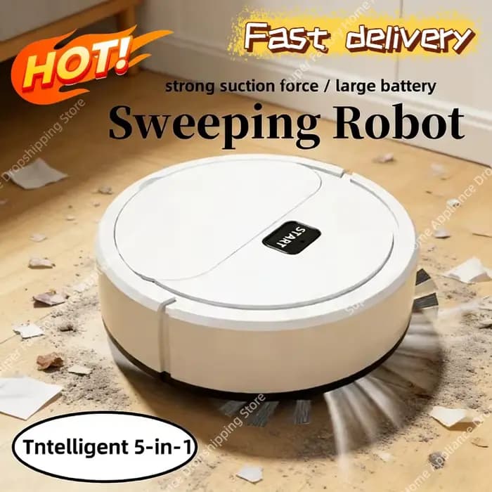 Robot Aspirateur Intelligent Silencieux Mini