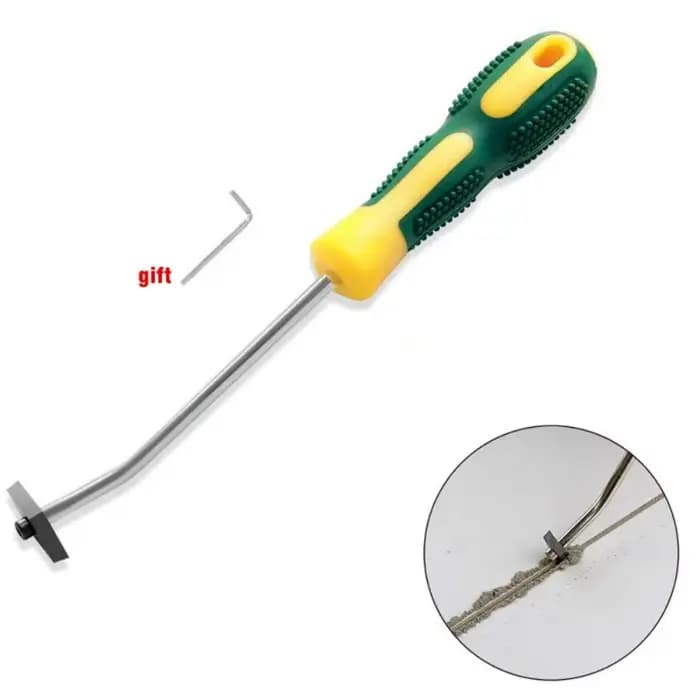 Outil manuel professionnel pour le nettoyage des joints de carrelage en céramique
