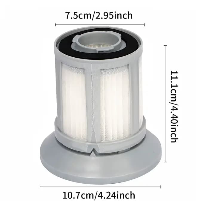 Filtre à vide 2156A pour aspirateur sans sac Bissell Zing, séries 1613056, 1665W, 16652, 1665, 2156E, 2156A, 2156
