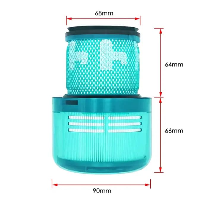 Filtre à poussière HEPA pour aspirateur à main sans fil Dyson V6 V7 V8 V10 V11 V12 SV12 SV14 SV18 Slim DC toutes séries