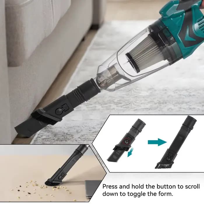 Aspirateur sans fil pour Makita 18V batterie 10000Pa Portable électrique sans fil nettoyage outils électriques pour la maison poils d'animaux