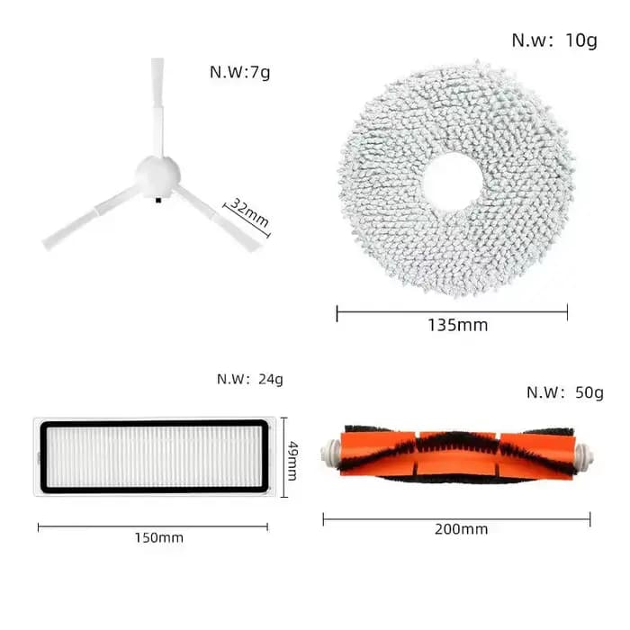 Dreame-Pièces de rechange pour aspirateur robot Bot L10s Ultra L10