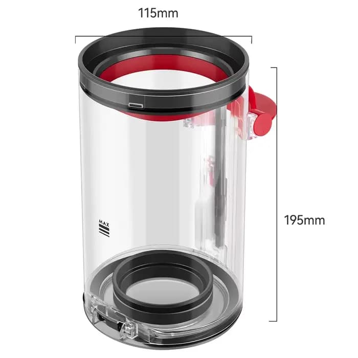 Grand bidon de remplacement amélioré pour aspirateur Dyson V11 V15 SV14 SV15 SV22