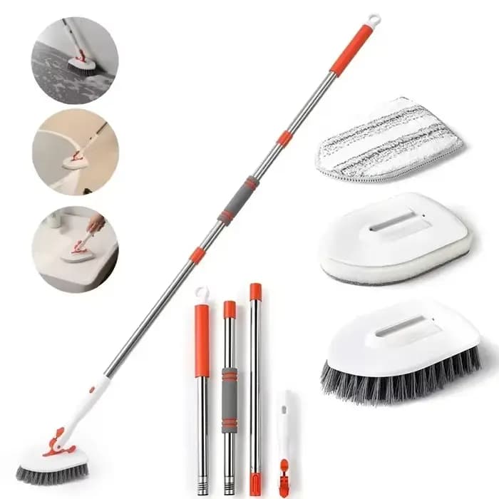 Brosse de sol rotative à 180 °