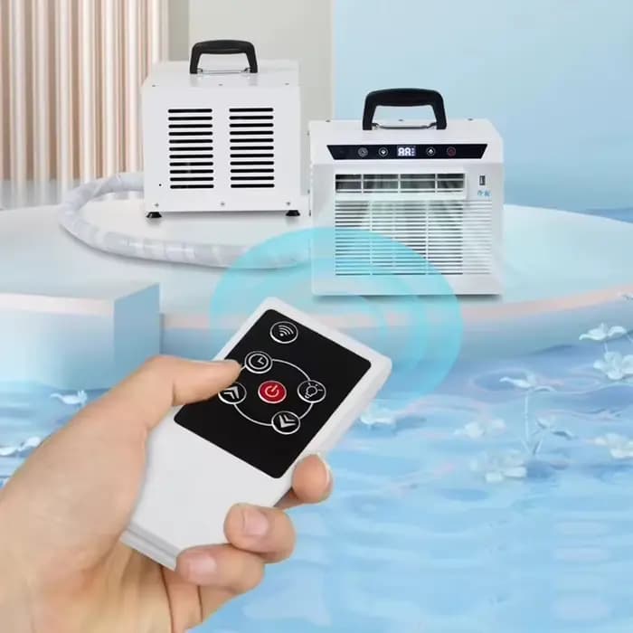 Climatiseur mobile portable pour voiture, maison, camping, tente, installation gratuite