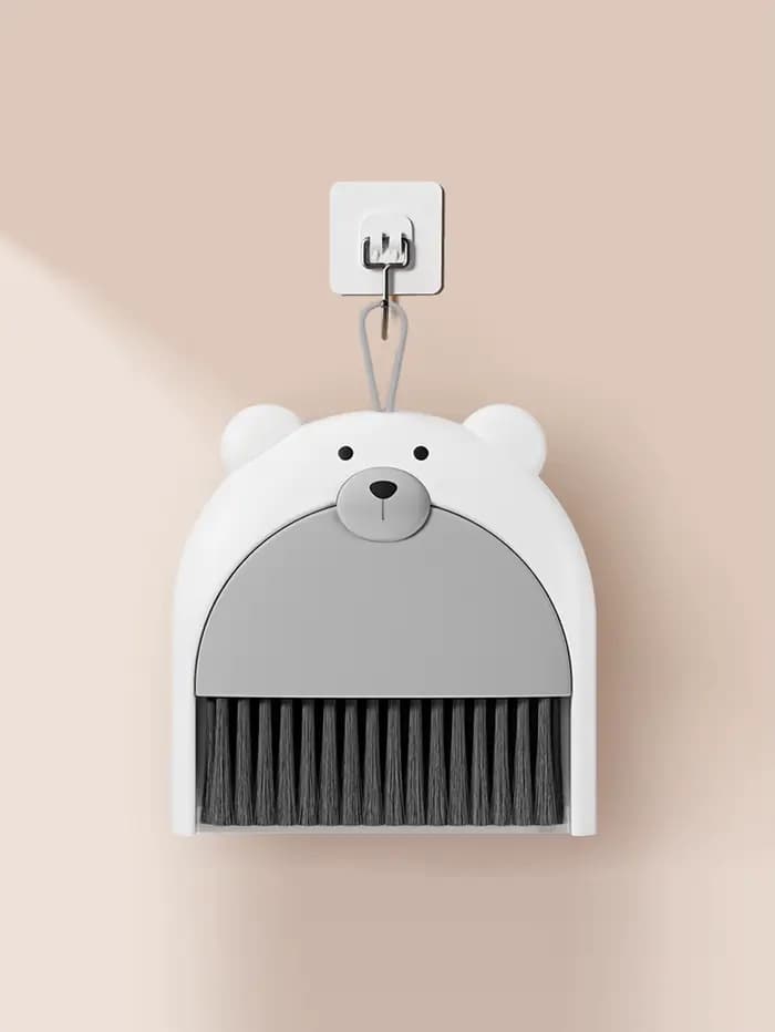 Petit balai pelle à poussière ensemble dessin animé ours en peluche ménage bureau