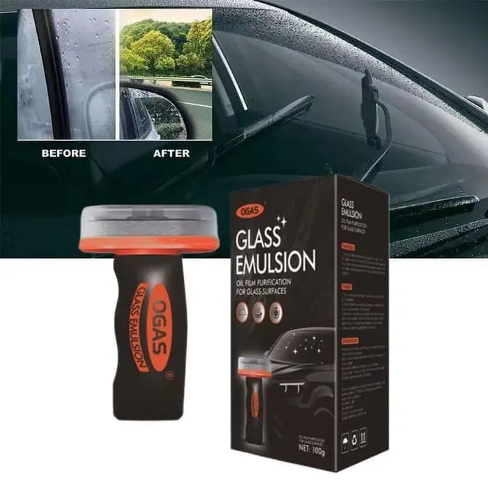 Dissolvant de Film d'huile d'émulsion de verre portatif