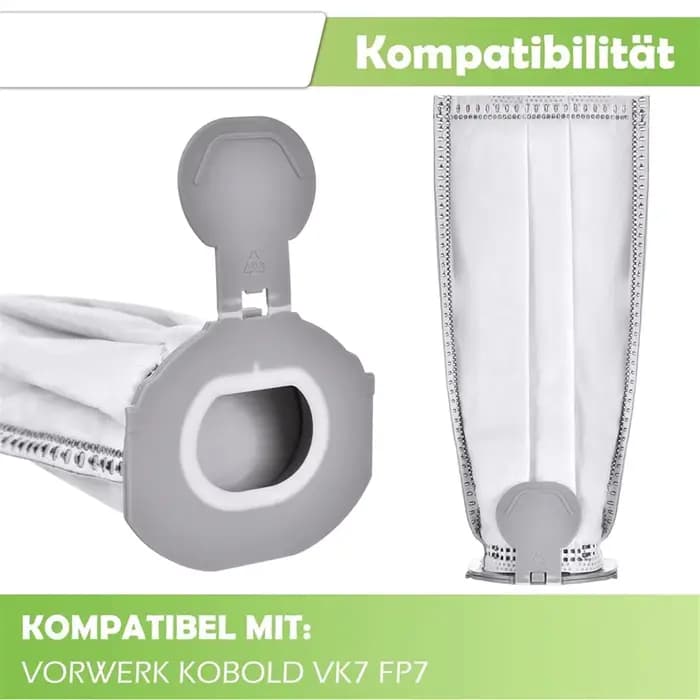 Sacs d'aspirateur pour Vorwerk Kobold VK7 FP7 Premium sac filtrant