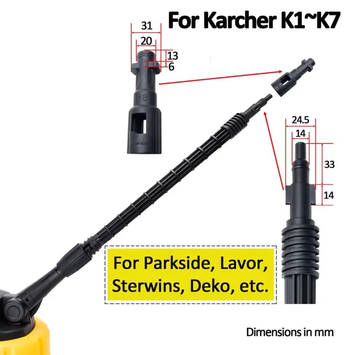 Nettoyeur à Pression pour Karcher Lavor Champion Sterwins Parkside